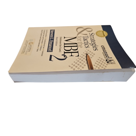 Emanuel Strategies & Tactics for the MBE 2 Third Edition - Picture 5 of 10